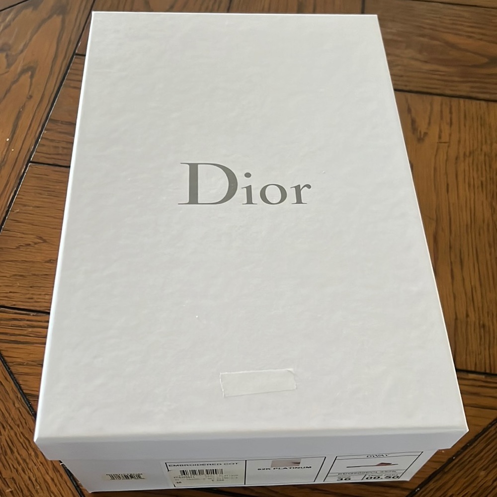 Dior Shoe Box
